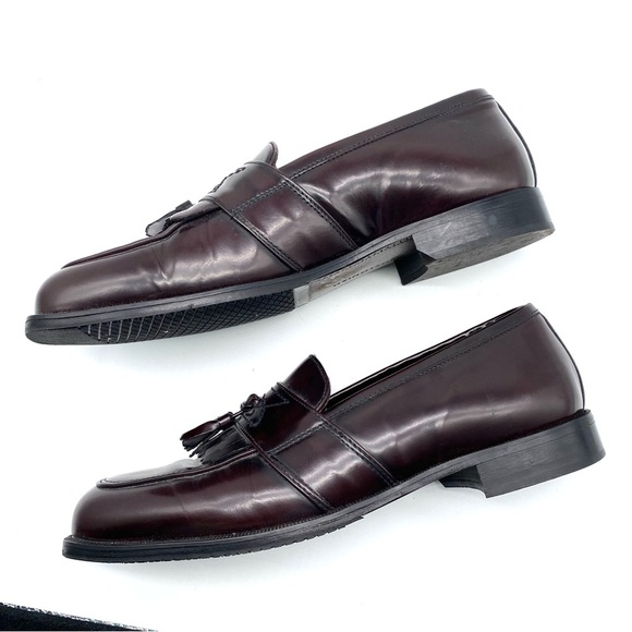 Bostonian loafers Black Leather Florentine Kilted dress shoes. SZ 9.5. NWOT main image 4